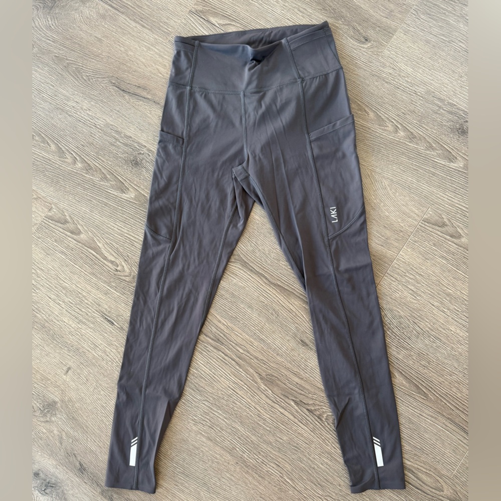 Grey LAKI leggings, size M